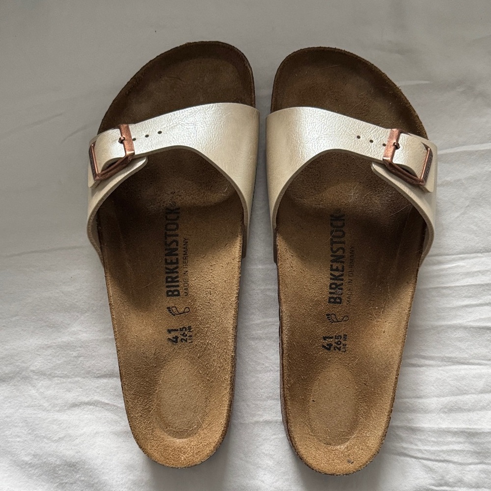 Birkenstock Women's Gold Madrid Sandals